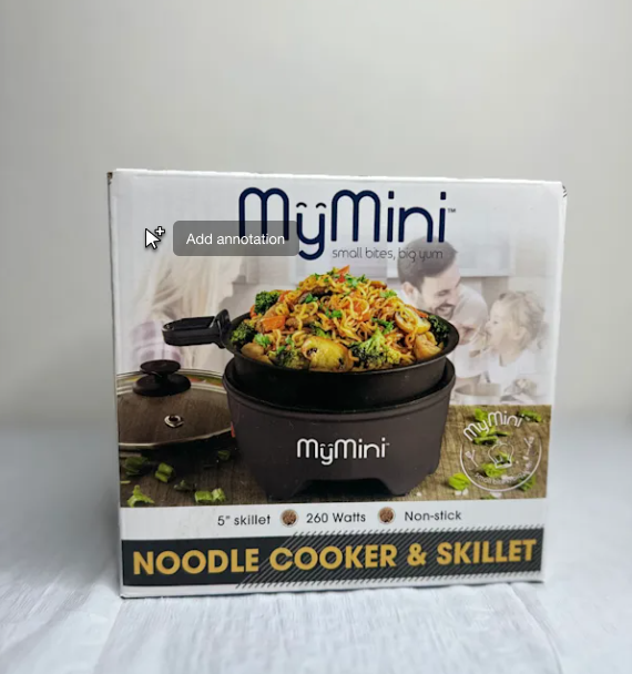 MyMini – Olla eléctrica y sartén de 5”
