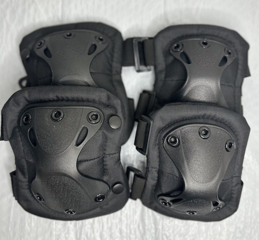 Kit Táctico de Rodilleras y Coderas – Protección Profesional